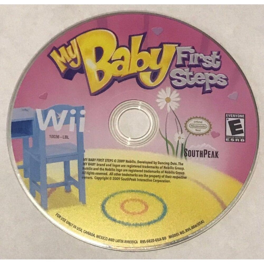 Nintendo Wii My Baby First Steps